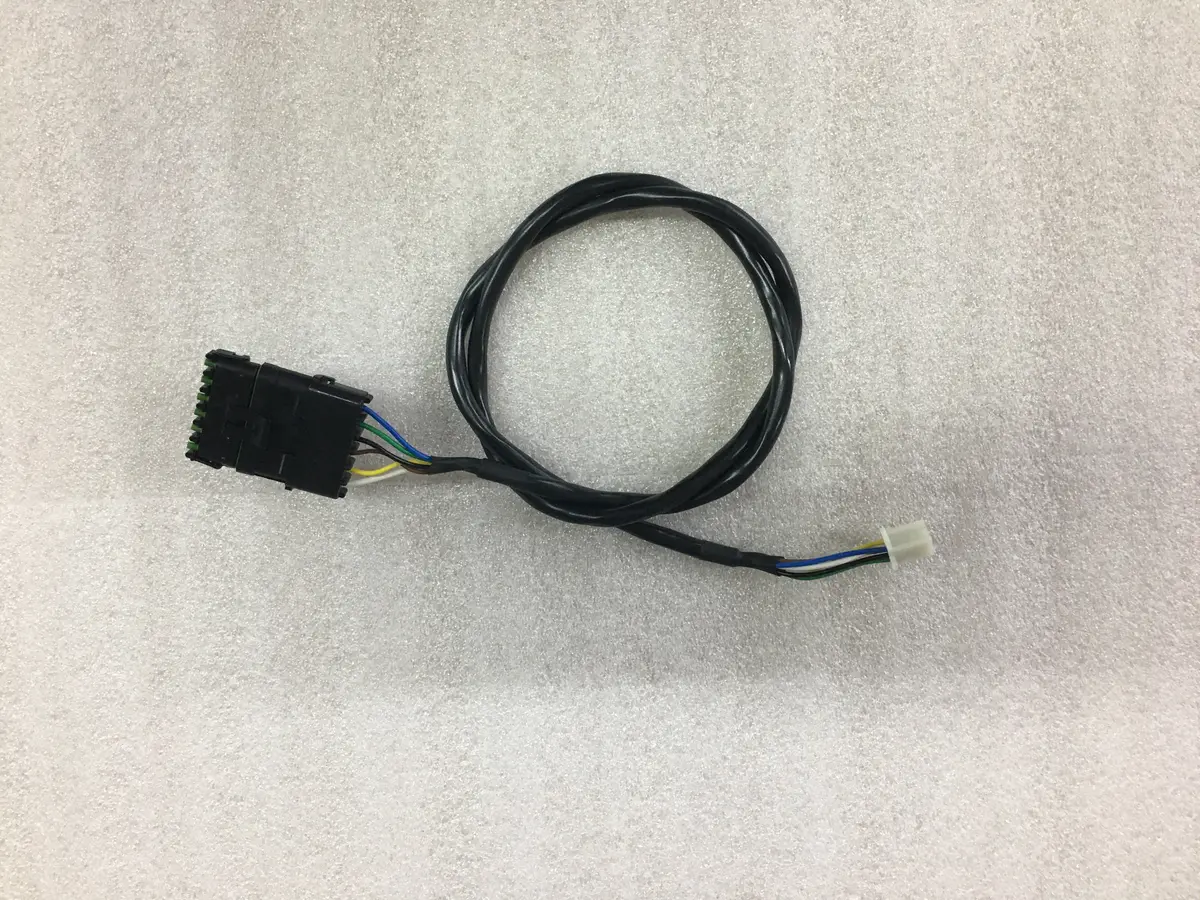 Wiring - Bike Side 4' Harness W/Black And White Plug 1