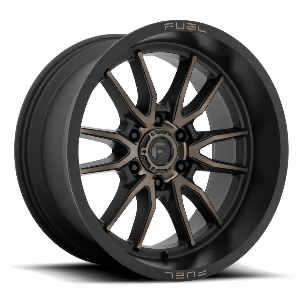 Fuel Offroad Wheels | Clash 6 D762 Matte Black W/Ddt 1