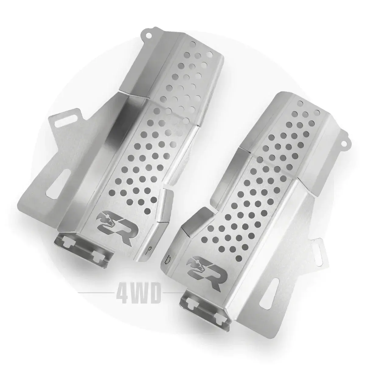 The Original Cali Raised Led Catalytic Converter Shield 2016-2023 Toyota Tacoma V6 At Rwd 1