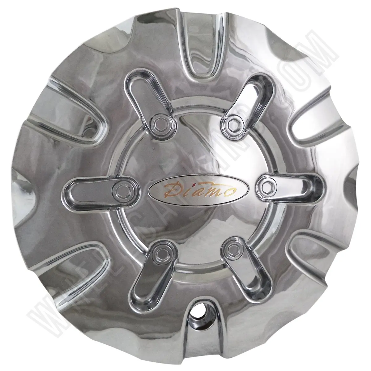 Diamo Wheels Diamo-20 Chrome Custom Wheel Center Caps (4 Caps) 1