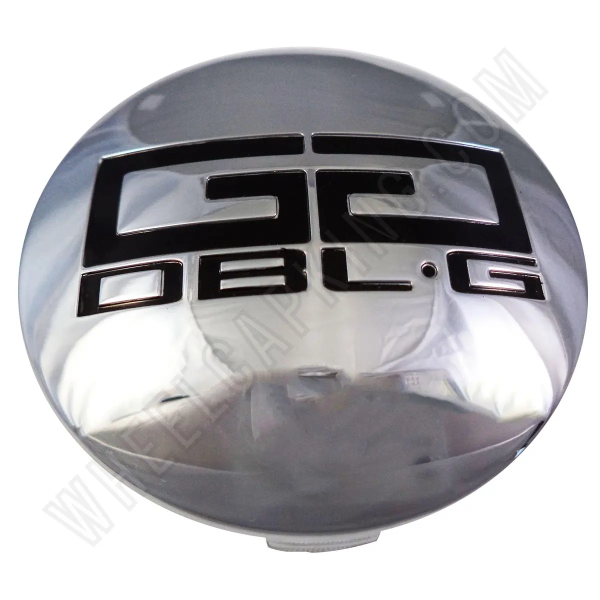 Double G Wheels Chrome Custom Wheel Center Cap # 126K81 / 126K532a (4 Caps) 1