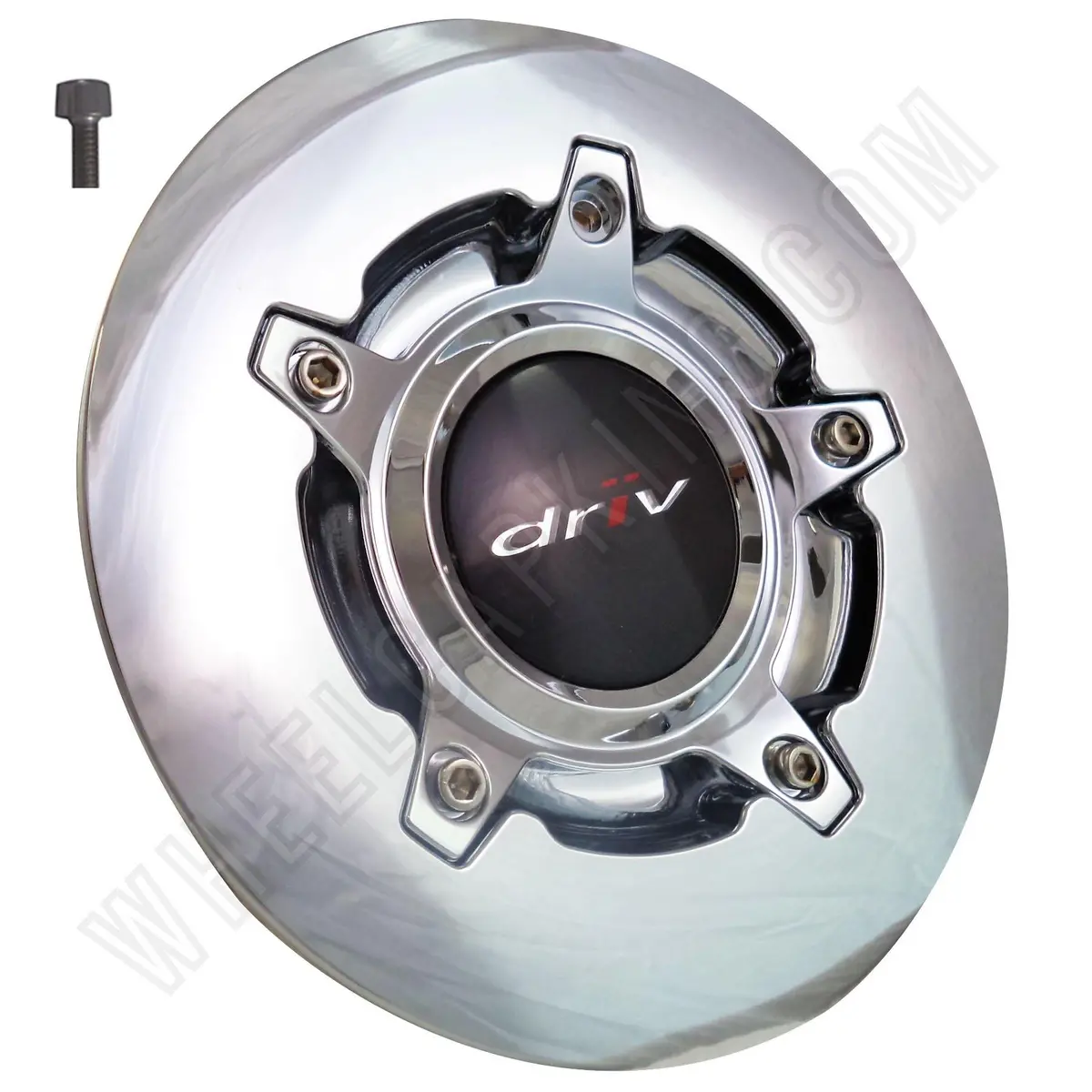 Driv Wheels Chrome Custom Wheel Center Cap Caps Set Of 1 # 5160-35-2 New! 1