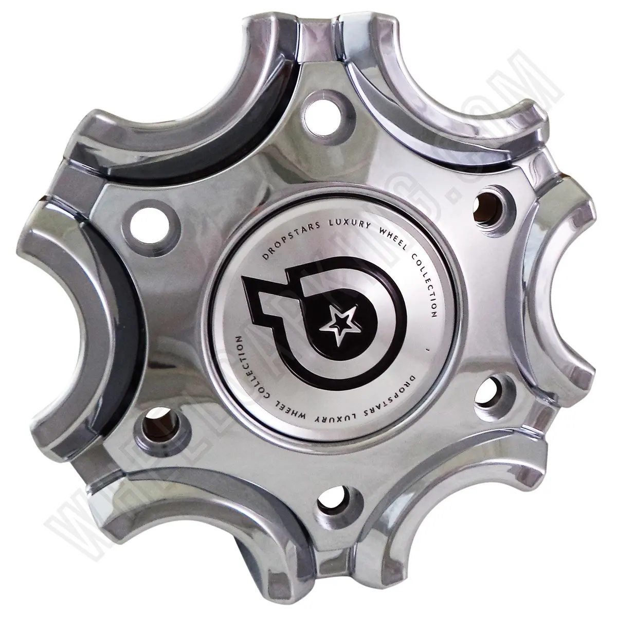 Dropstars Wheels Chrome Custom Wheel Center Cap Caps Set 4 # Ds05260011-1 New! 1