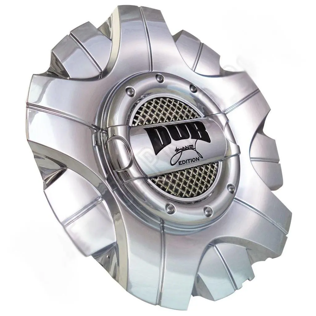 Dub Wheels Chrome Custom Wheel Center Cap Caps # 6210-15 (4 Caps) 1