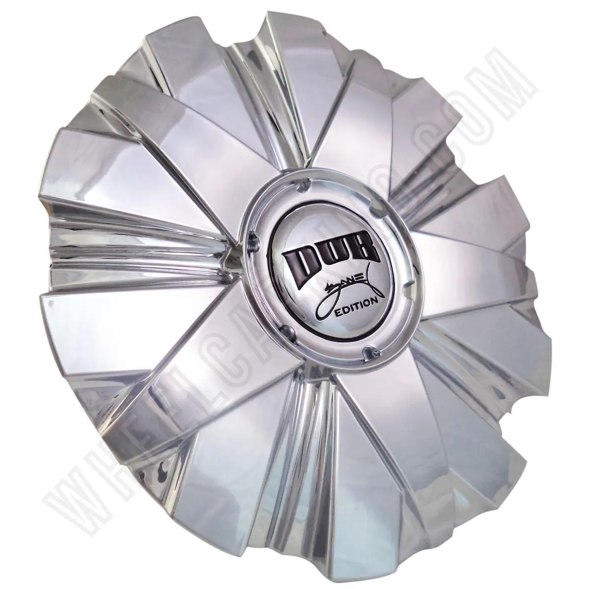 Dub Wheels Zane Edition Chrome Custom Wheel Center Caps Set Of 1 # 6280-15 Cap 1