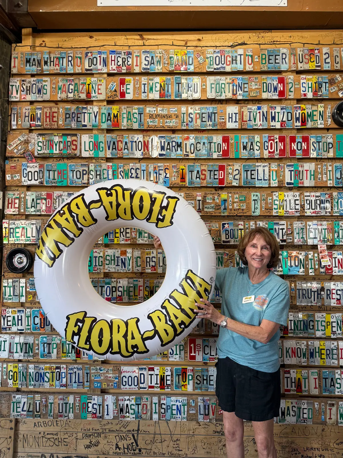 Flora-Bama Pool Float 1