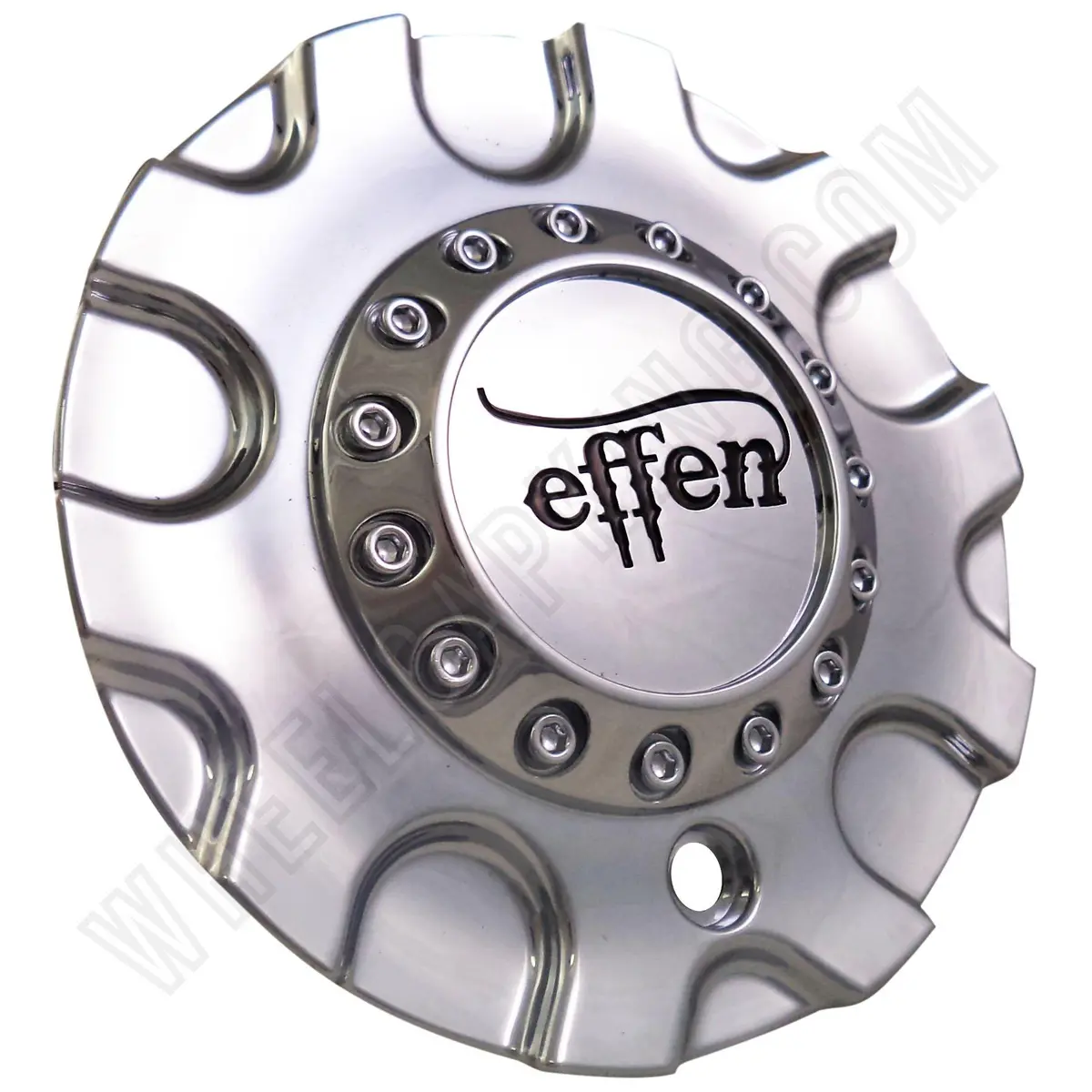 Effen Wheels C-363 Chrome Custom Wheel Center Caps (4 Caps) 1