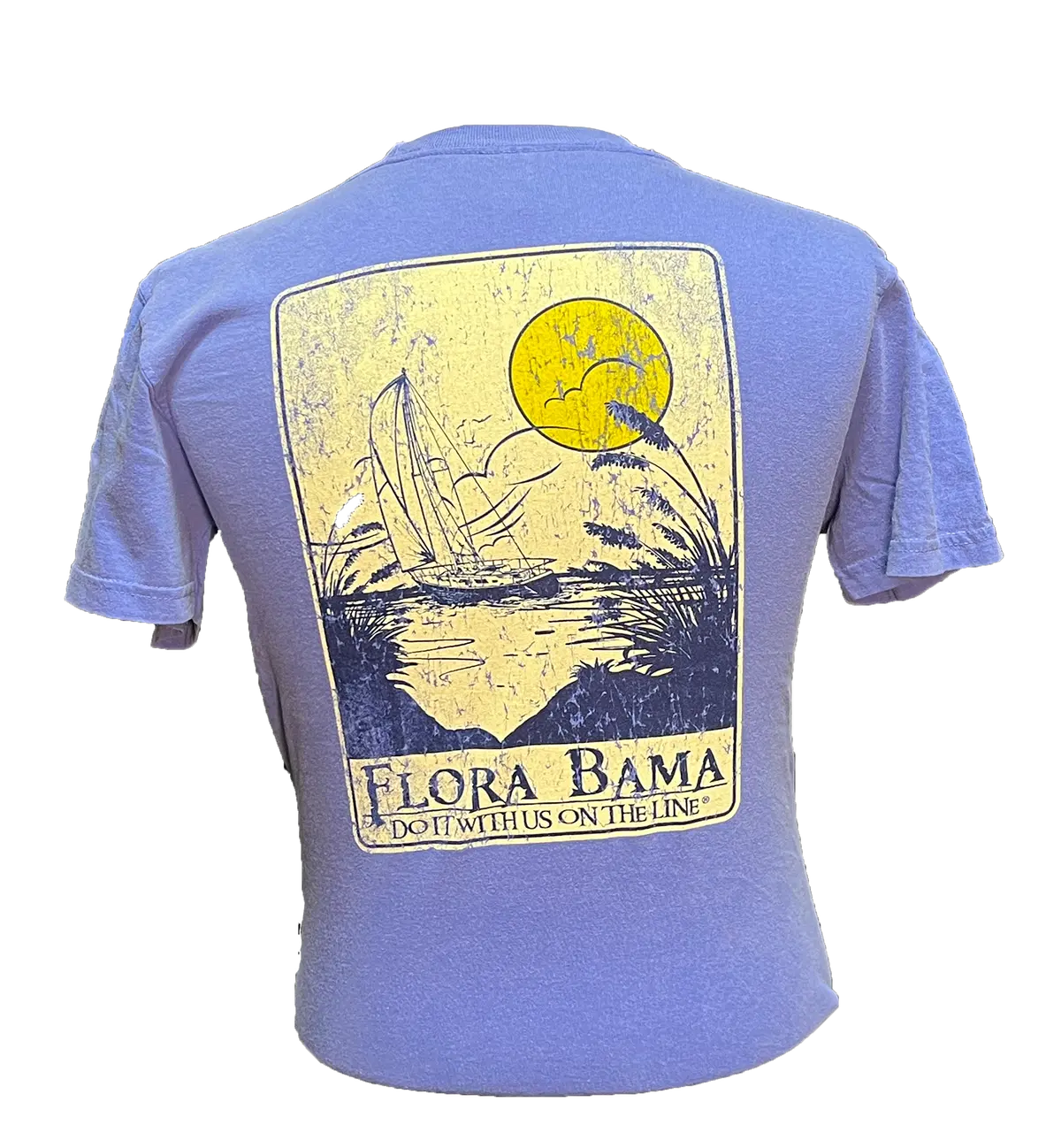 Flora-Bama Distressed Sail Boat Tee 1
