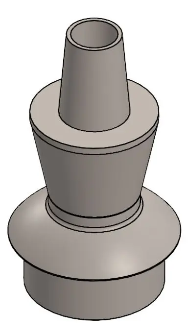 Fm17000034 - Fmi 1.50 Inch Uniball Upper Ball Joint Taper Adapter For Fabricated Upper Arm 1/2" Bolt 1