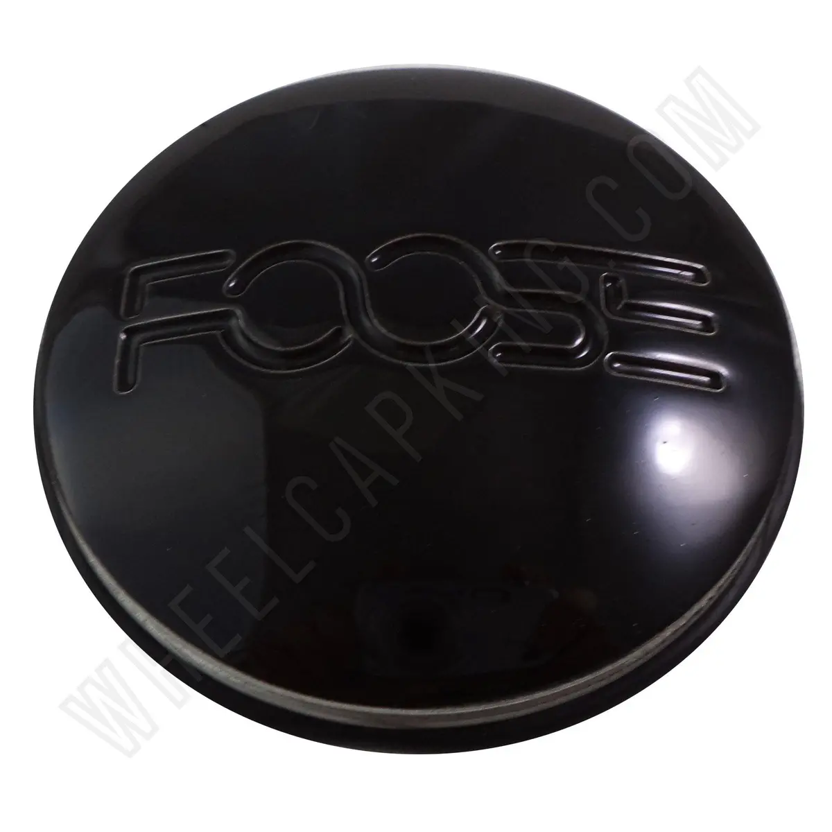 Foose Wheels Gloss Black Custom Center Cap # 1000-88H / 1000-88 (4 Caps) 1