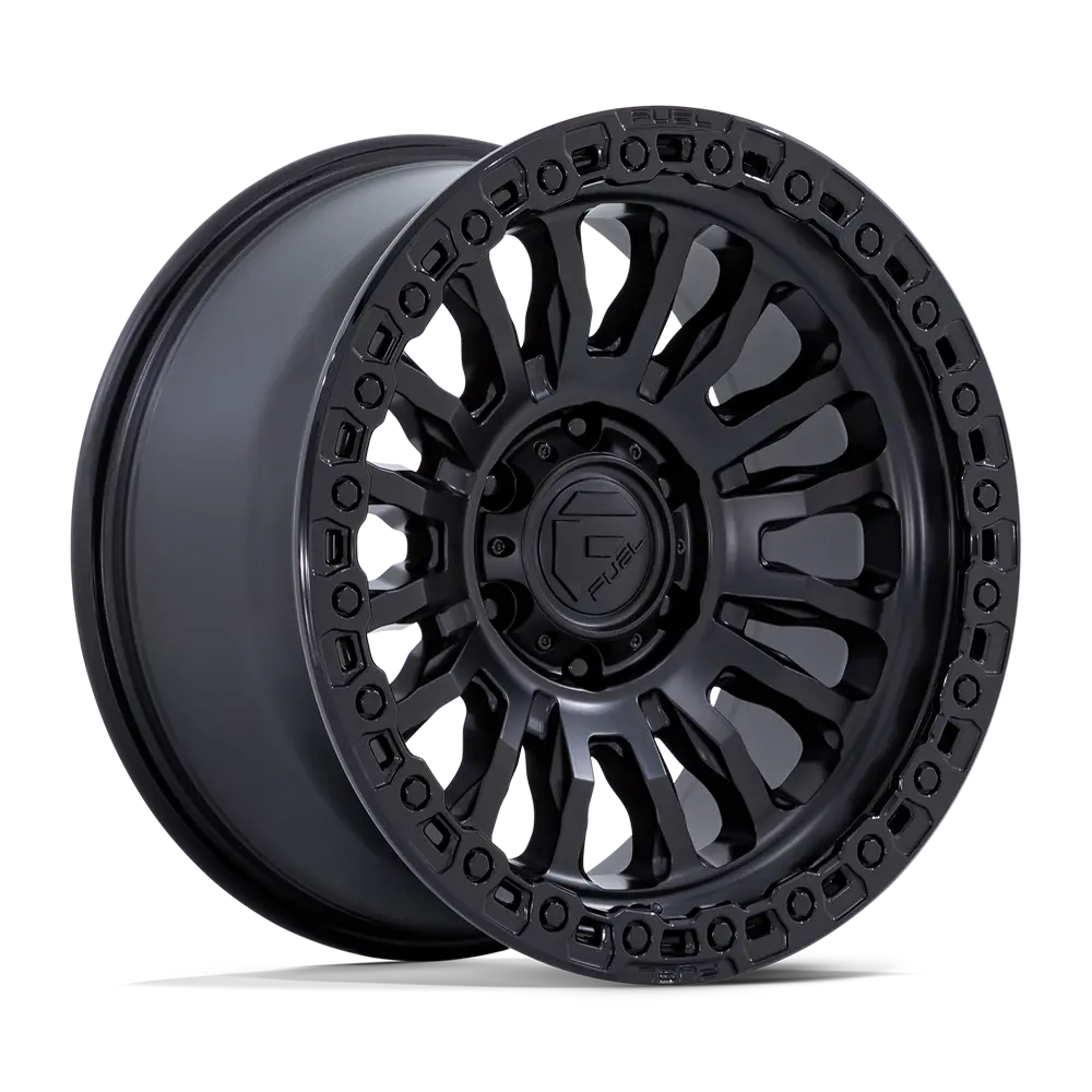 Fuel Offroad Wheels | Rincon Sbl Fc857mb Matte Black W/Gloss Black Lip 1