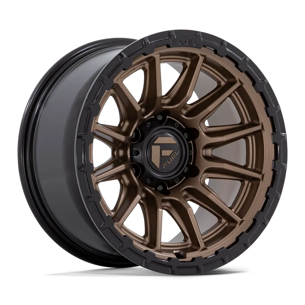 Fuel Offroad Wheels | Piston Fc866zb Matte Bronze W/Gloss Black Lip 1