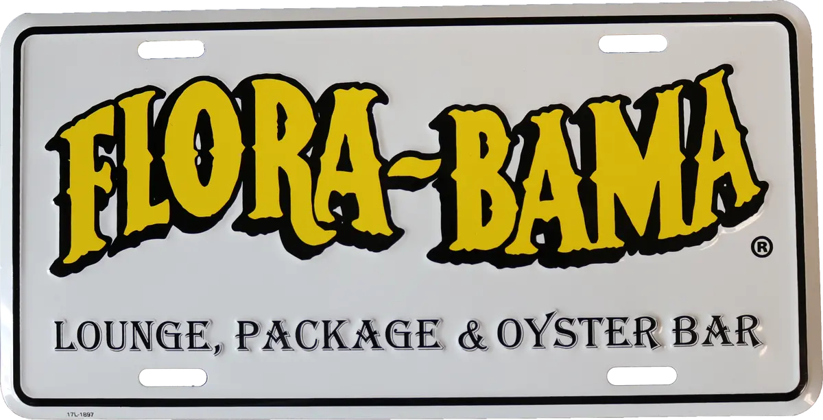 Flora-Bama Auto Tag-Bama Logo 1