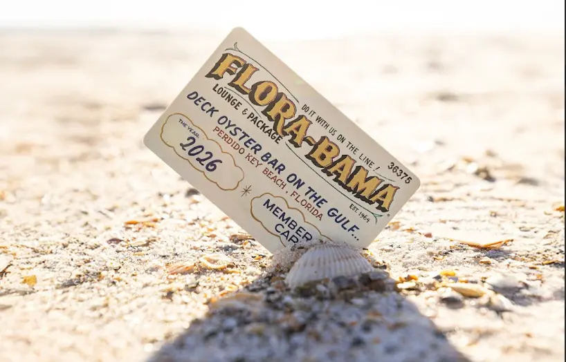 2026 Flora-Bama Membership Card ** Local Will Call Pick Up For Mullet Toss Only ** 1