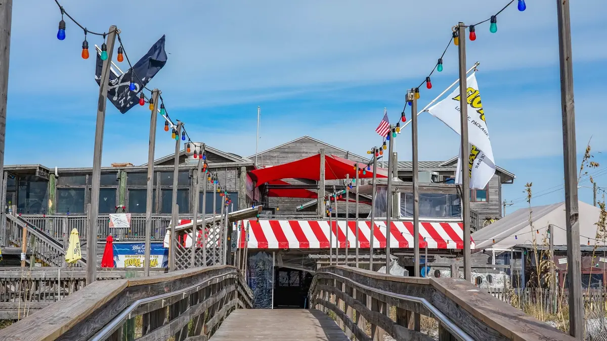 Flora-Bama Beach Entrance Background Picture 1