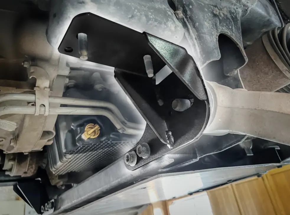 Gen 3 Raptor - Lower Arm Rear Pivot Reinforcement Brackets - Bolt On Kit - 2021 - 2024 F150 Raptor 1
