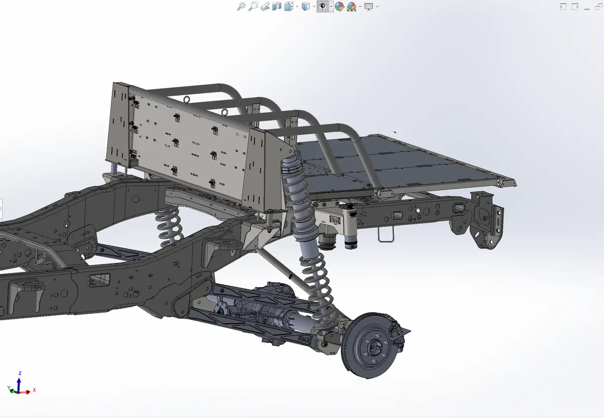 2017-2020 Raptor Long Travel 5-Link Rear Suspension Coil Over Conversion Kit For F150 And Gen 2 Raptors 1