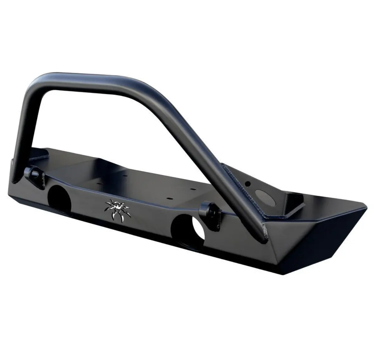 Pre-Order: Front Jk Brawler-Lite Bumper (Black) 1