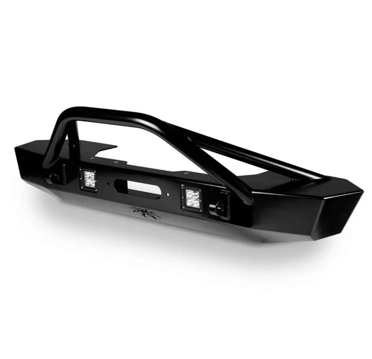 Pre-Order: Poison Spyder Front Jk Bruiser-Mid Bumper (Black) 1