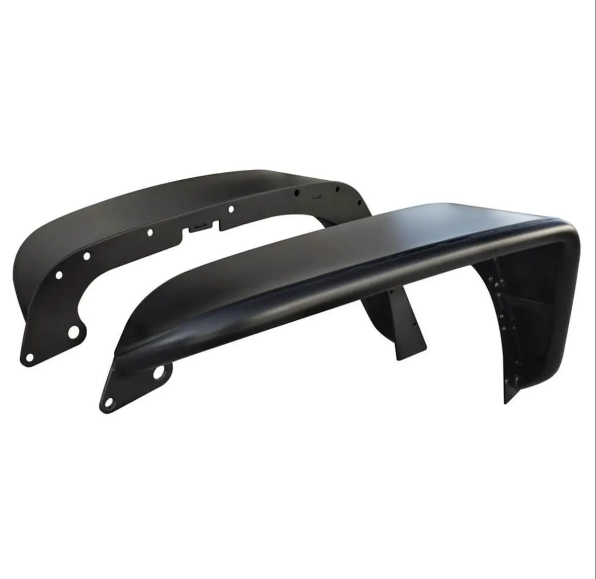 Pre-Order: Poison Spyder Front Jl/Jt Crusher Flares (Black) 1