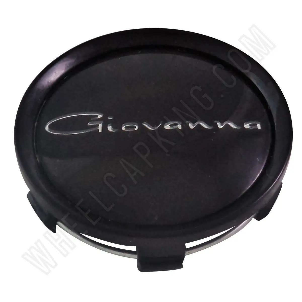Giovanna Gloss Black Custom Wheel Center Cap # 998K75 / S709-29 (4 Caps) 1