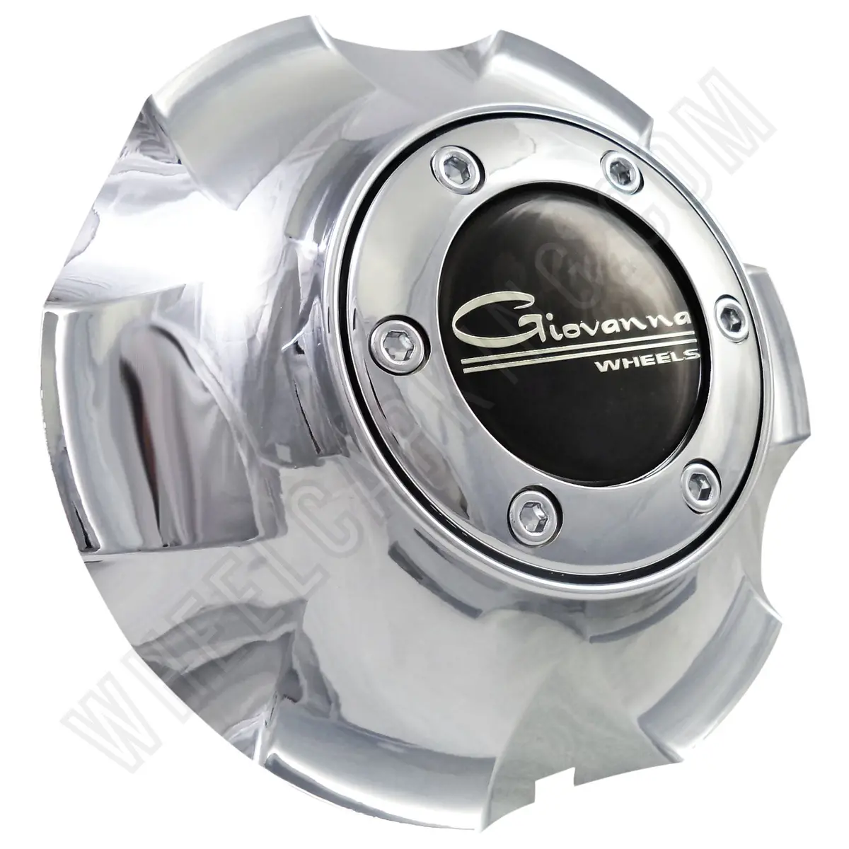 Giovanna Wheels Chrome Custom Wheel Center Cap # 136C (1 Cap) 1