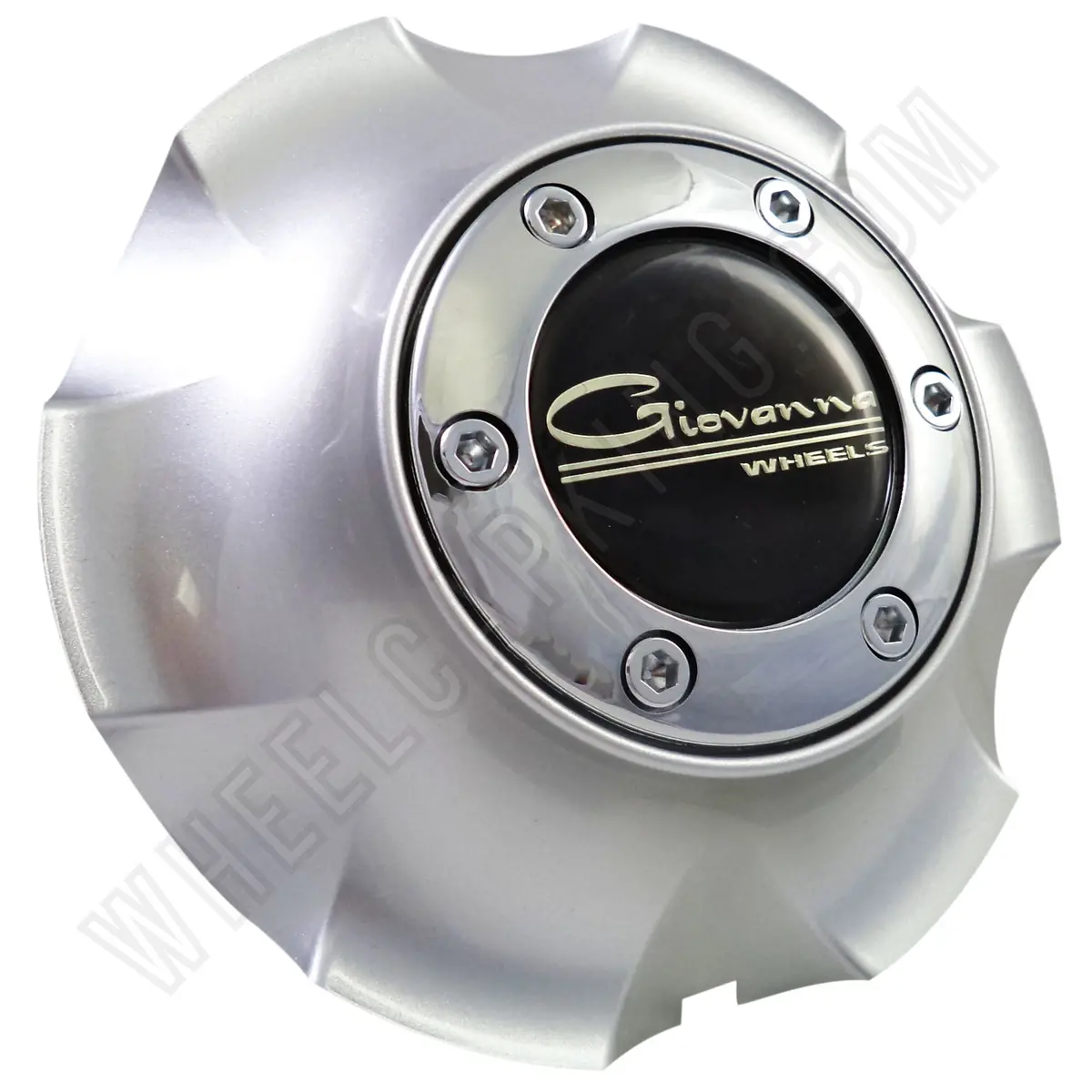 Giovanna Wheels Silver Custom Wheel Center Cap # 136C (1 Cap) 1