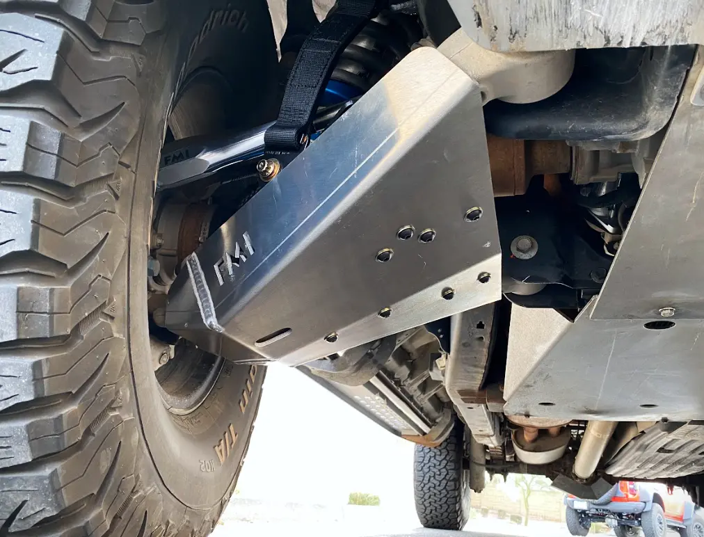 Gen 2 Raptor Front Lower A-Arm Skid Plate Kit For Stock Arm 1