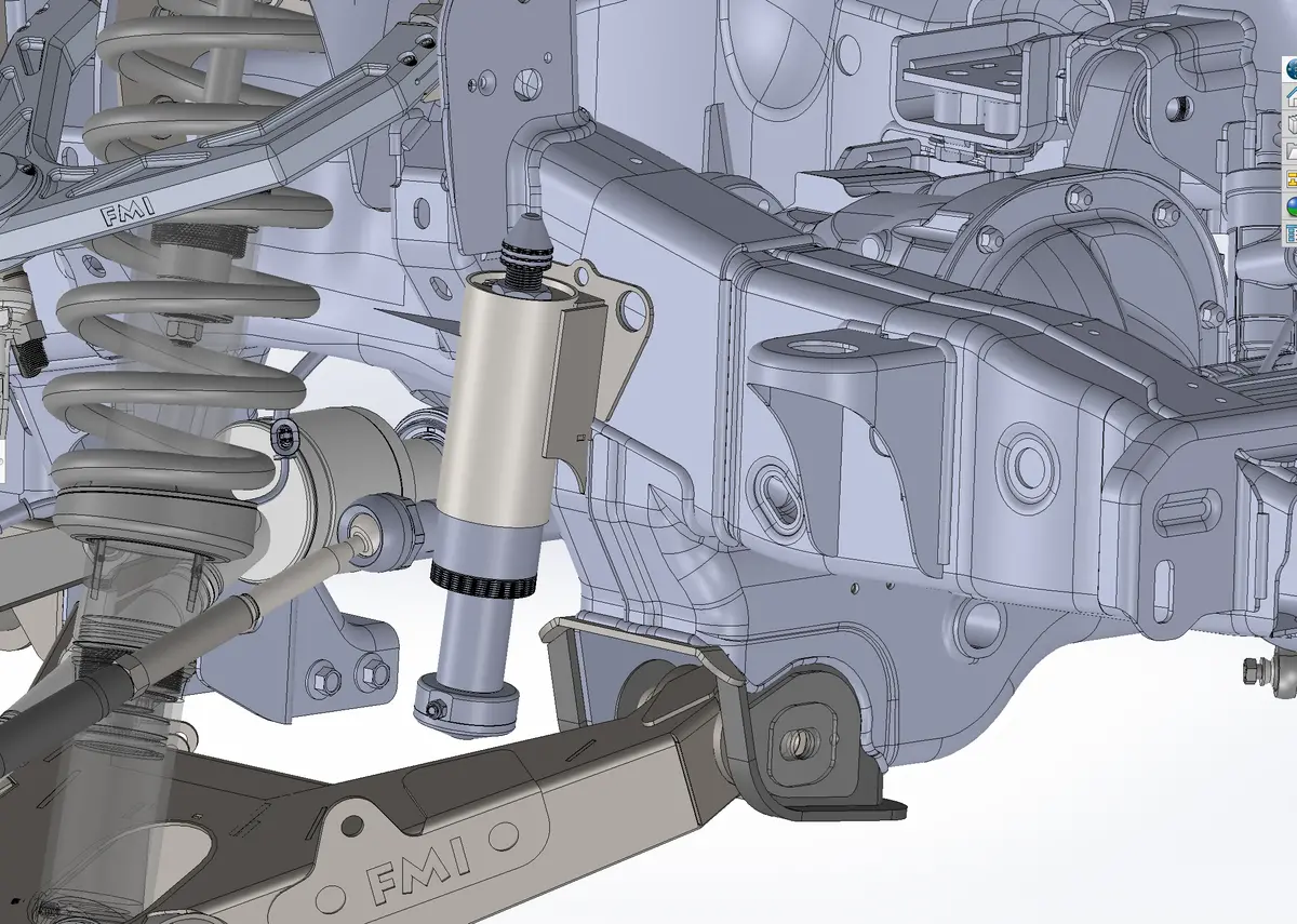 2010-2014 Gen 1 Raptor Front Bump Stop For Fabricated Lower A-Arm 1