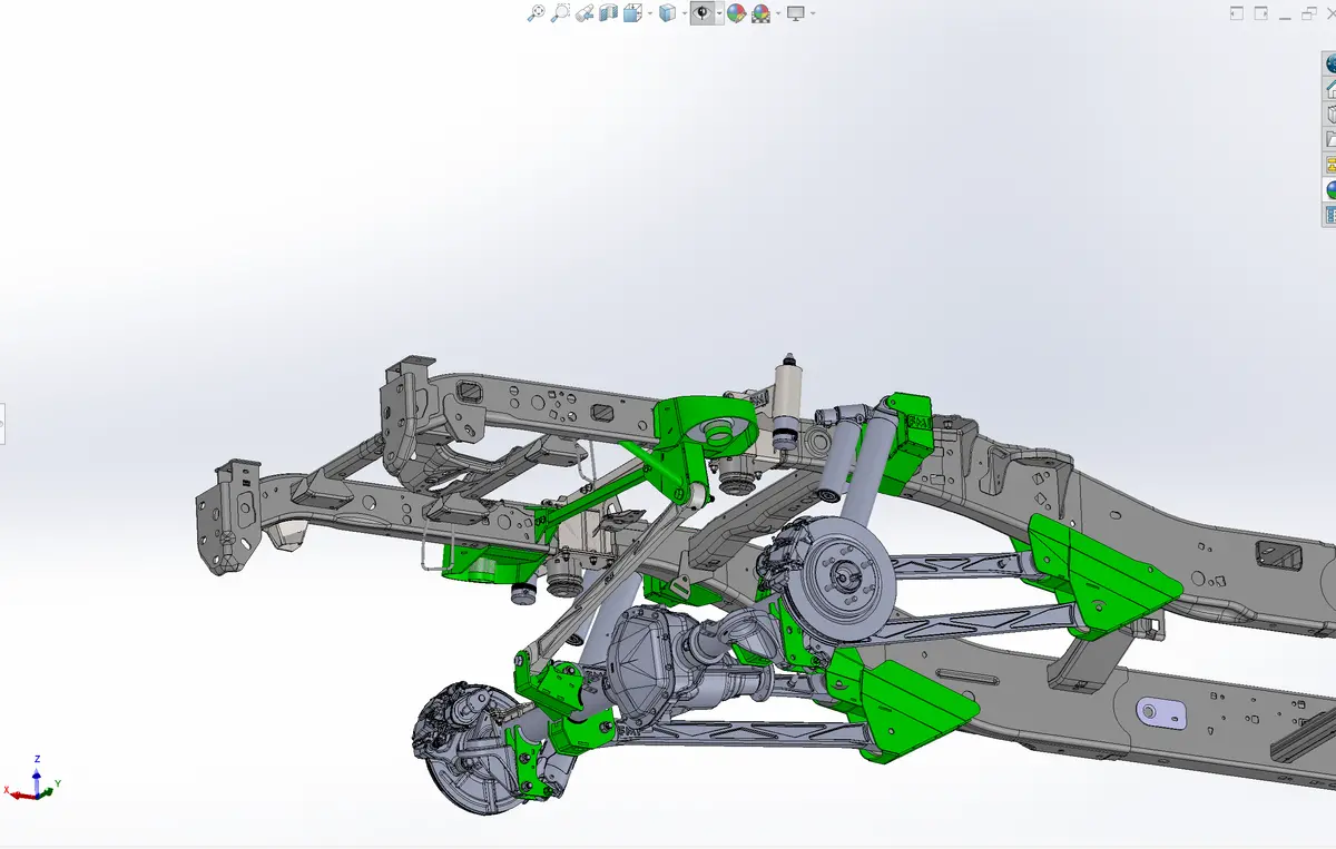 Gen 2 To Gen 3 Raptor Rear Suspension Conversion Kit 1