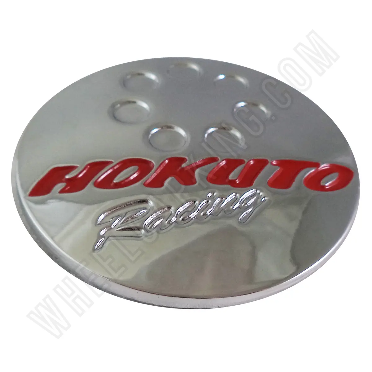 Hokuto Racing Wheels Chrome Custom Wheel Center Caps # Rs-01 (1 Cap) 1