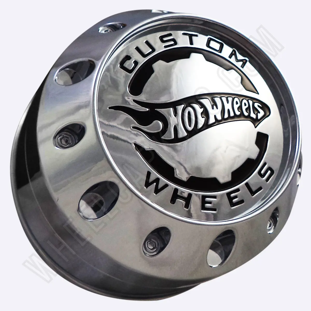 Hot Wheels Chrome Custom Wheel Center Cap Caps Set 4 # Bc-670H New! 1