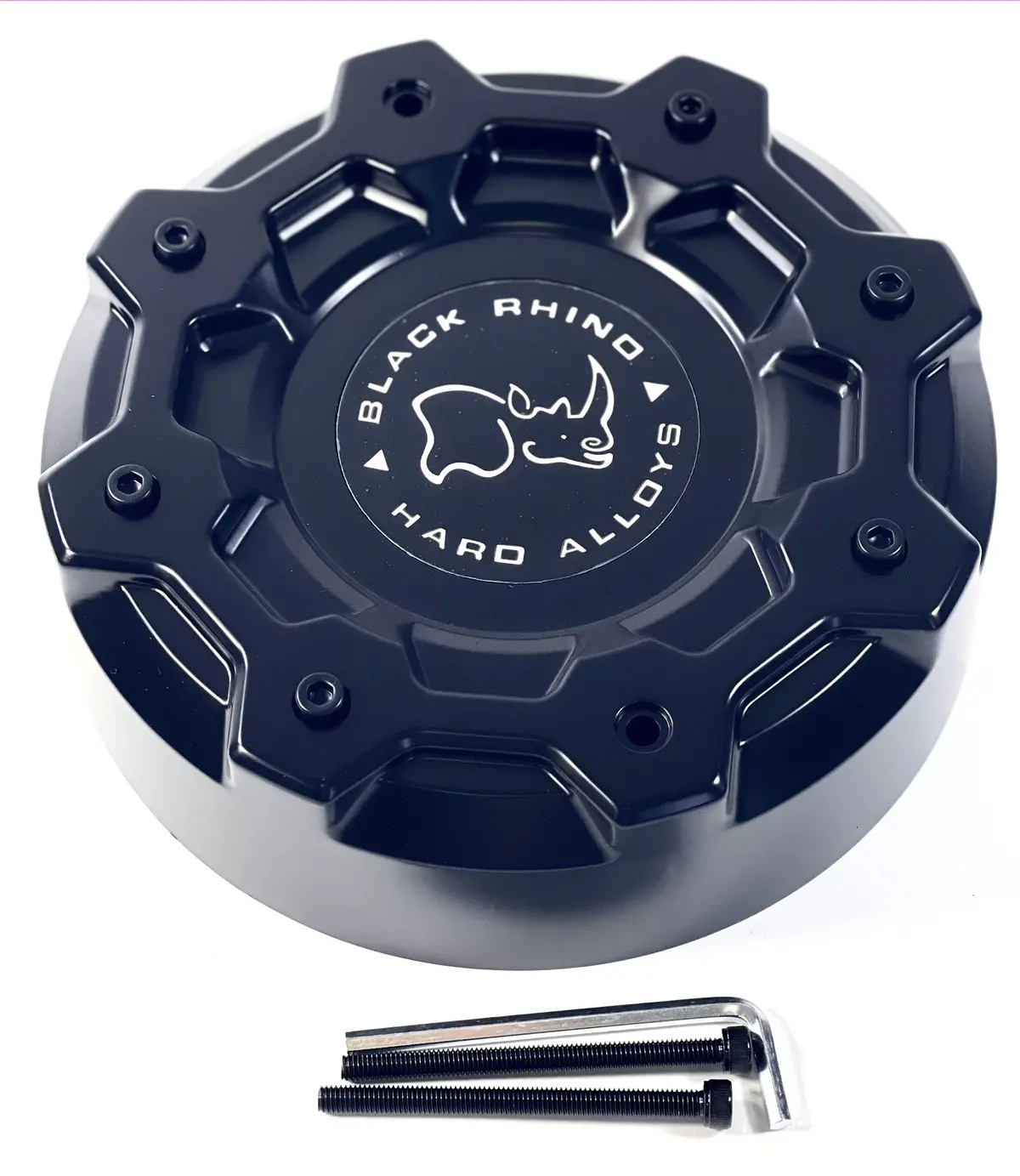 Black Rhino Abrams Matte Black Wheel Center Cap Psc014bla / Lg1808-04 (4 Caps) 1