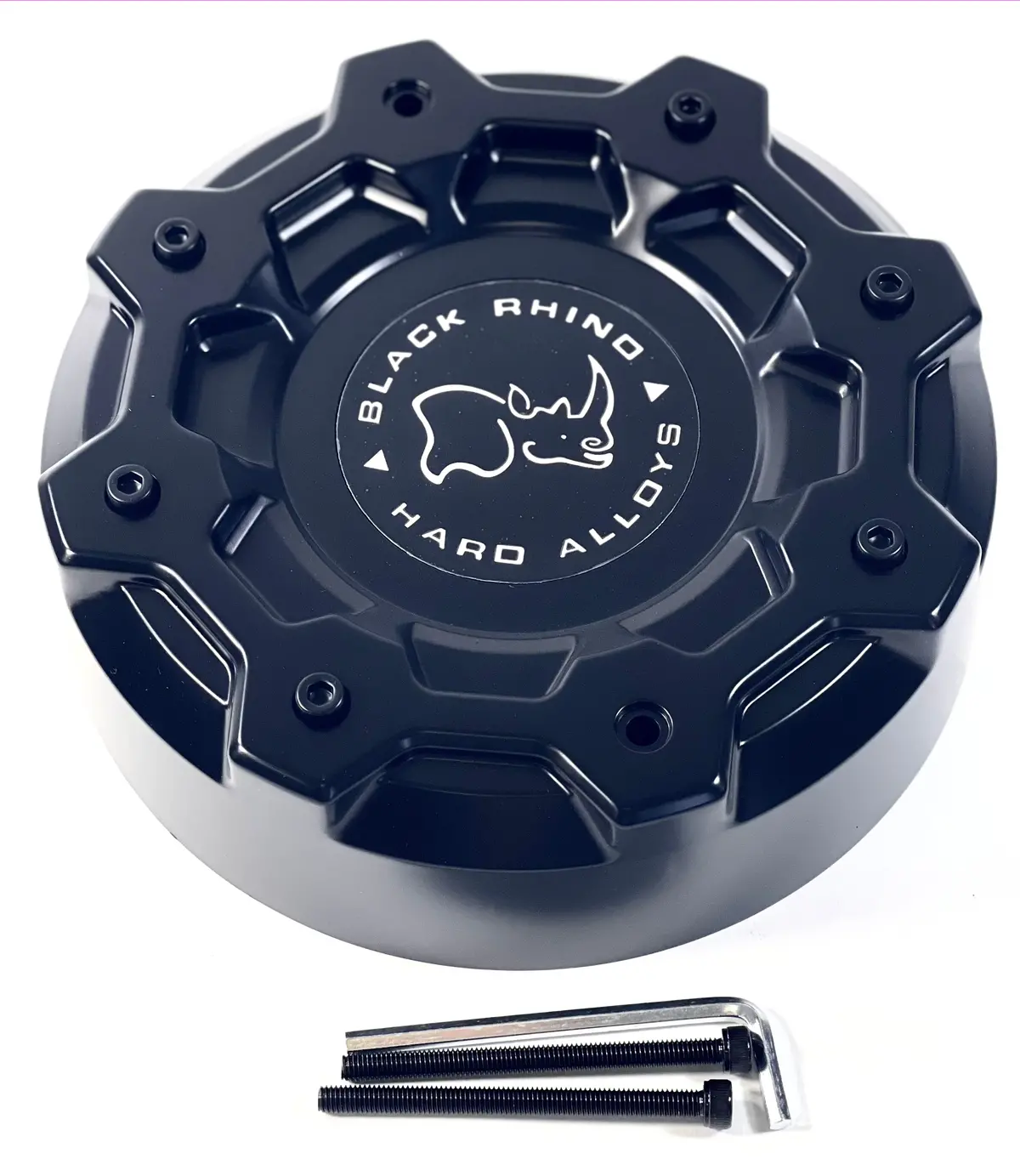 Black Rhino Abrams Matte Black Wheel Center Cap Psc014bla / Lg1808-04 (1 Cap) 1