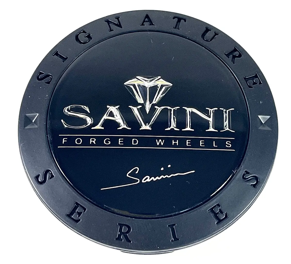 Savini Forged Wheels Matte Black Wheel Rim Center Cap # Ms-Cap-Z167 (1 Cap) 1