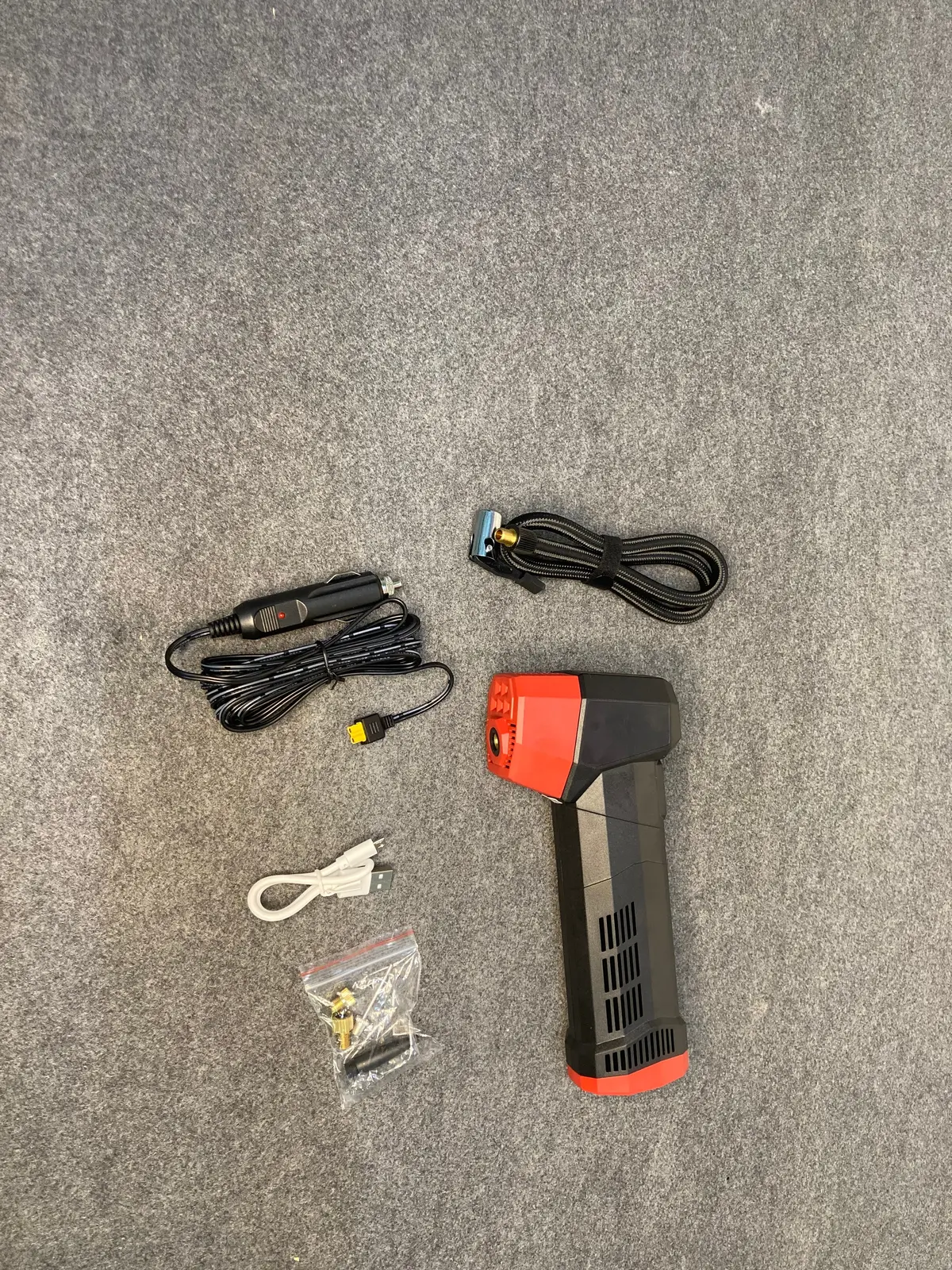 Air Pump Compressor Digital Gauge Rechargeable 1