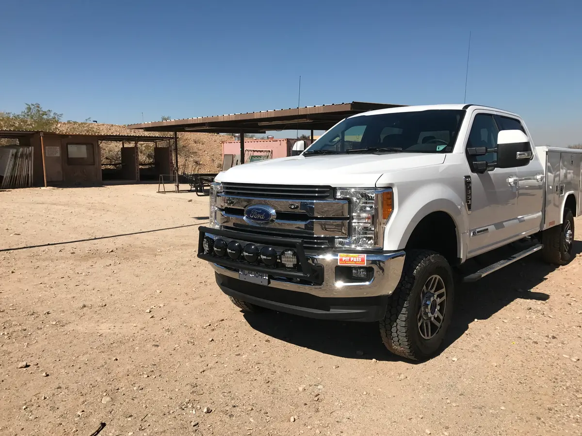 2017-2020 Up Ford Super Duty Light Mount Kit For Stock Front Bumper 1