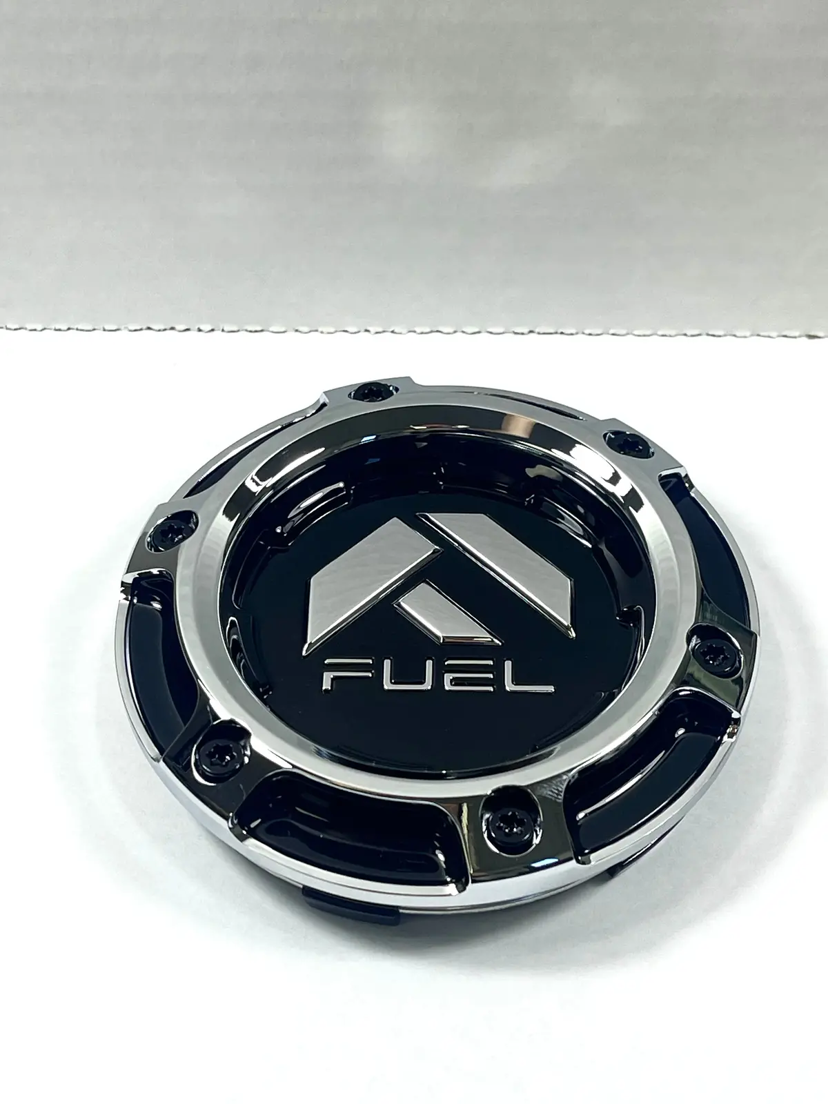 Fuel Off-Road Gloss Black / Chrome Wheel Center Cap 1006-78Gb Snap In New 1