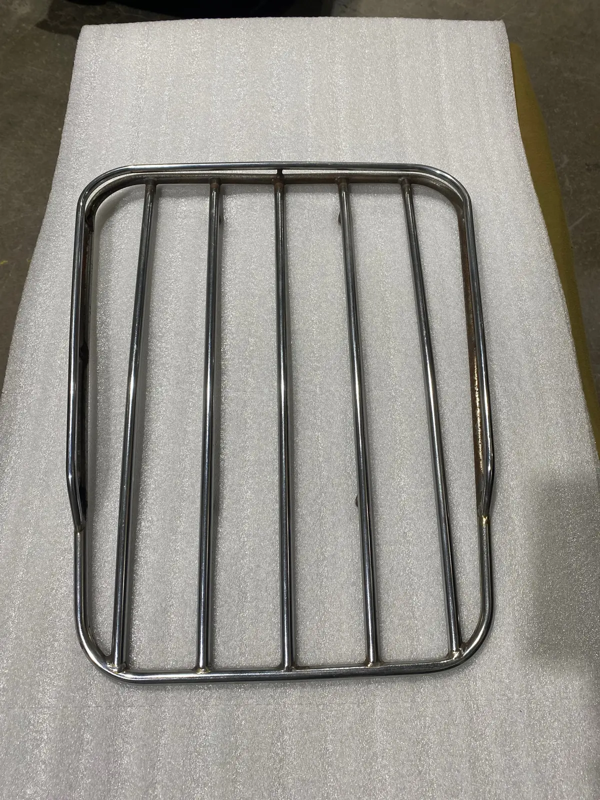 Used Chrome Luggage Rack 1