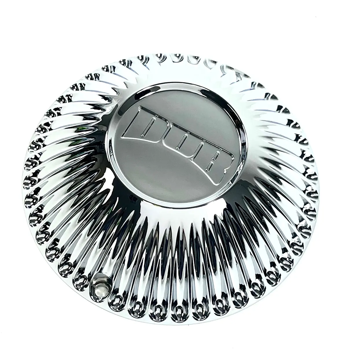 Dub Wheels Chrome Custom Wheel Center Caps # 8760-15 (1 Cap) Bellagio Spinner 2