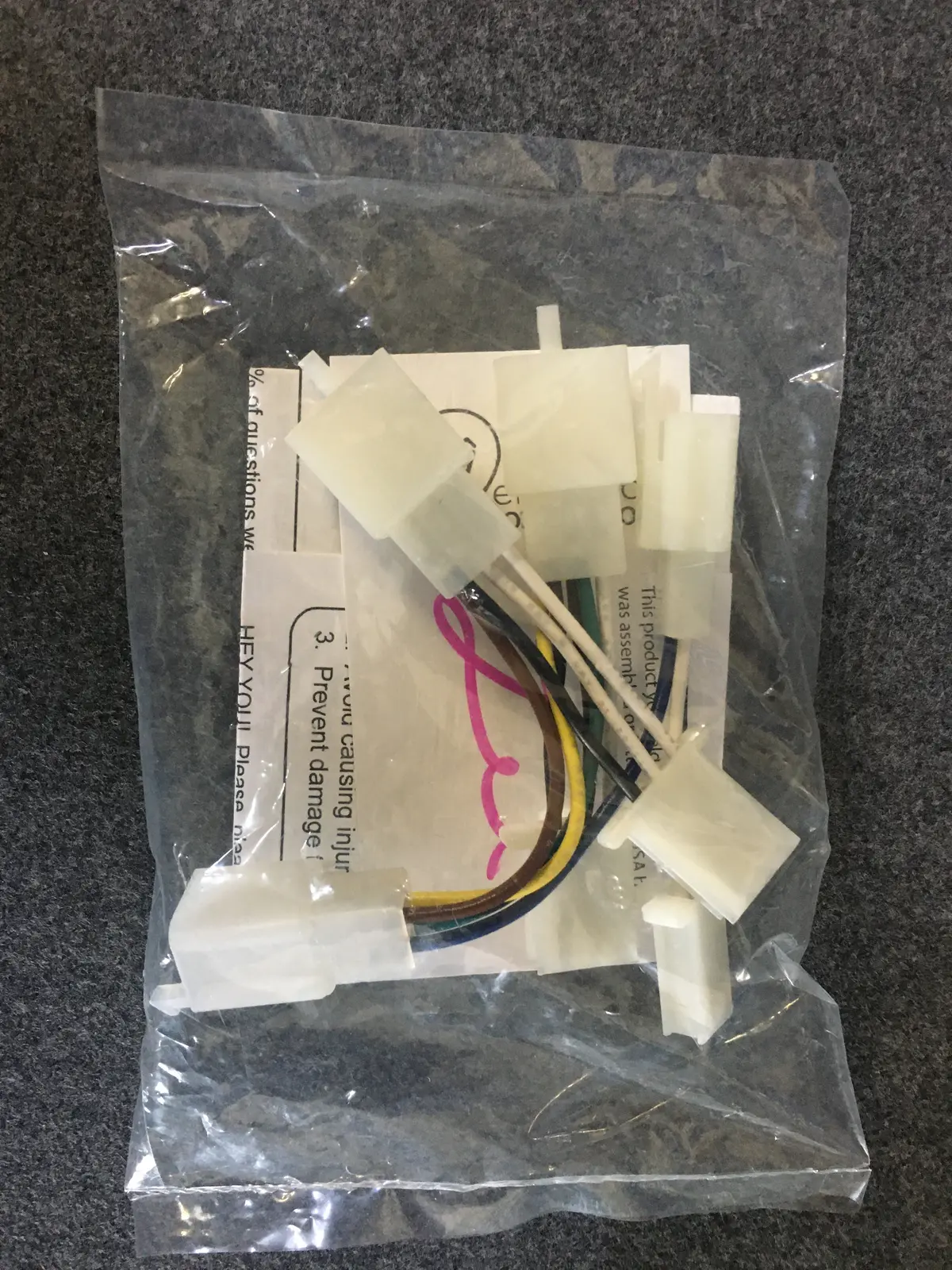 Wiring - Sub Harness Honda Goldwing 2001-2010 Only 1