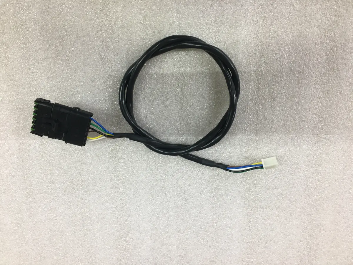 Wiring - Bike Side 6' Harness W/Black And White Plug 1