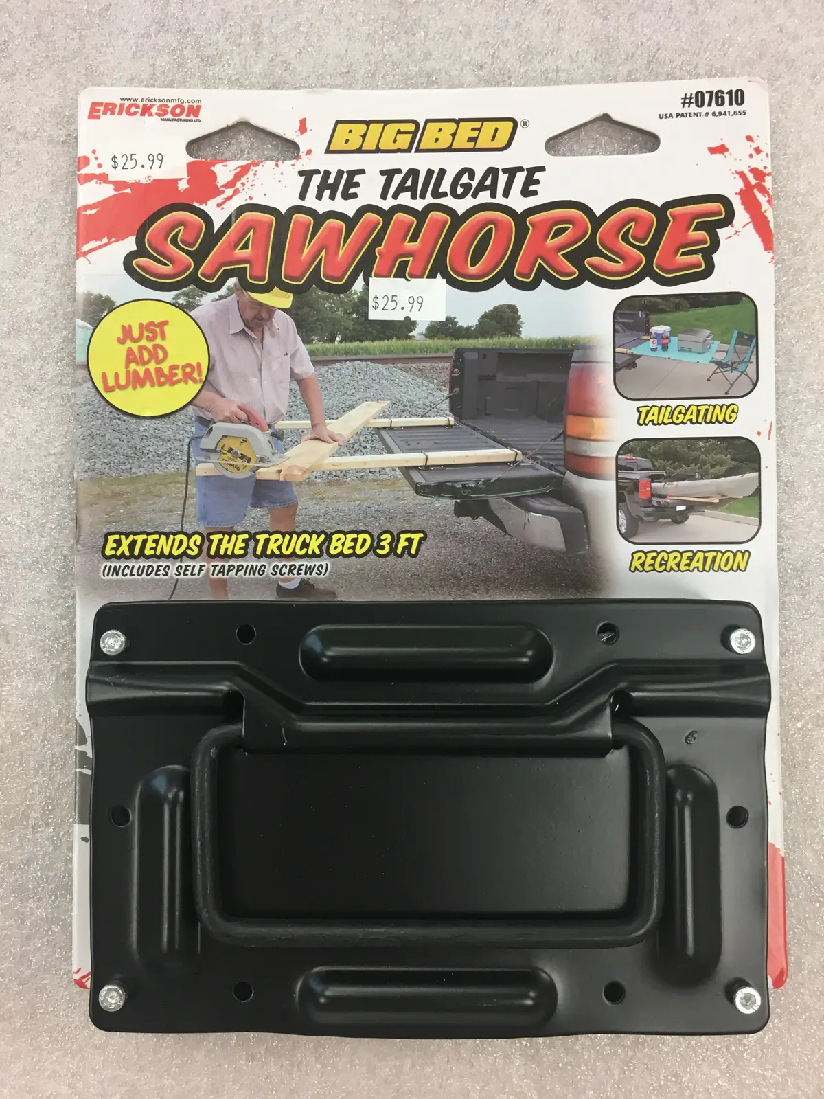 Tailgate Saw Horse Bracket 1