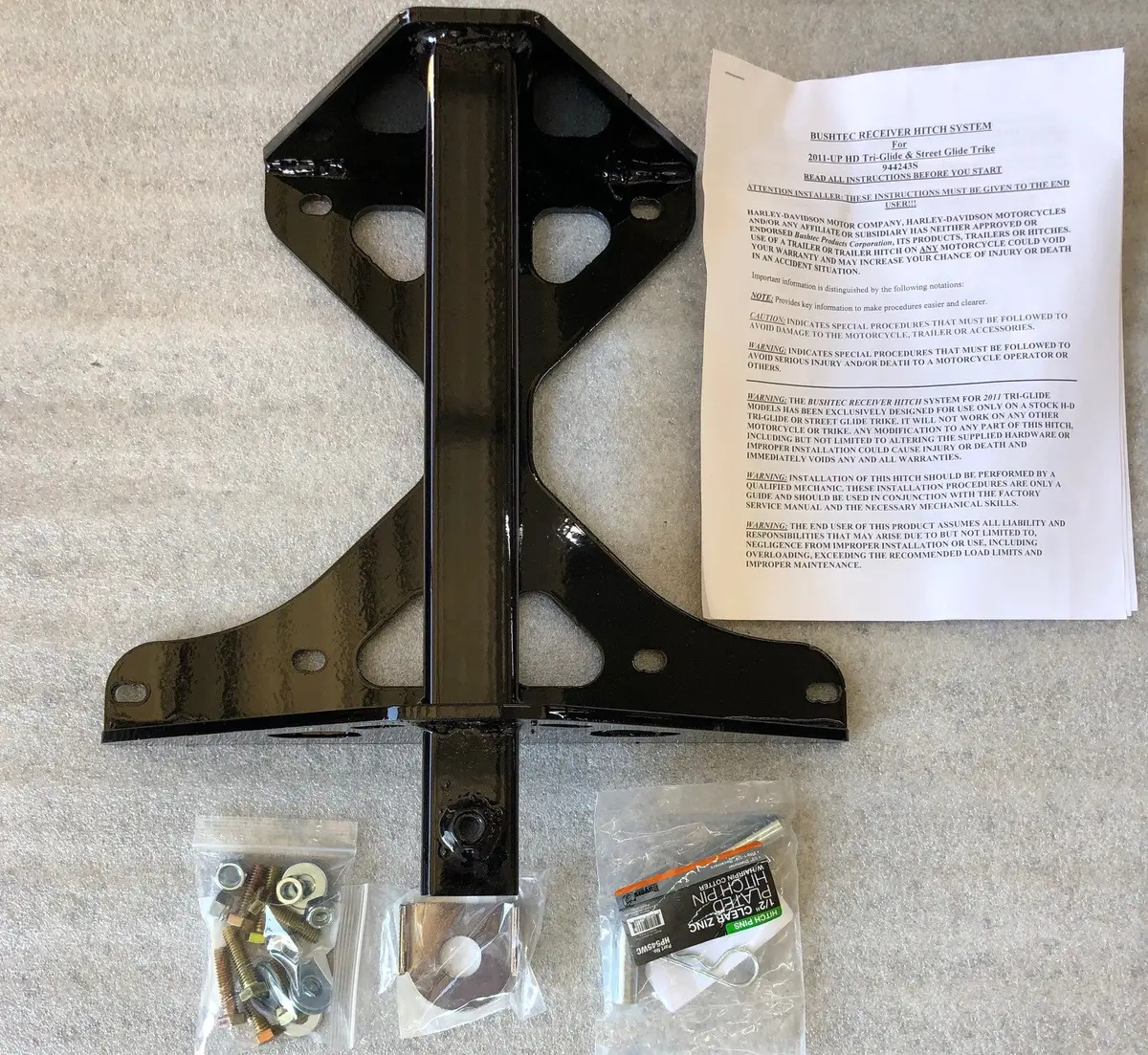 Hitch Harley 2011-2024 Tri Glide 1