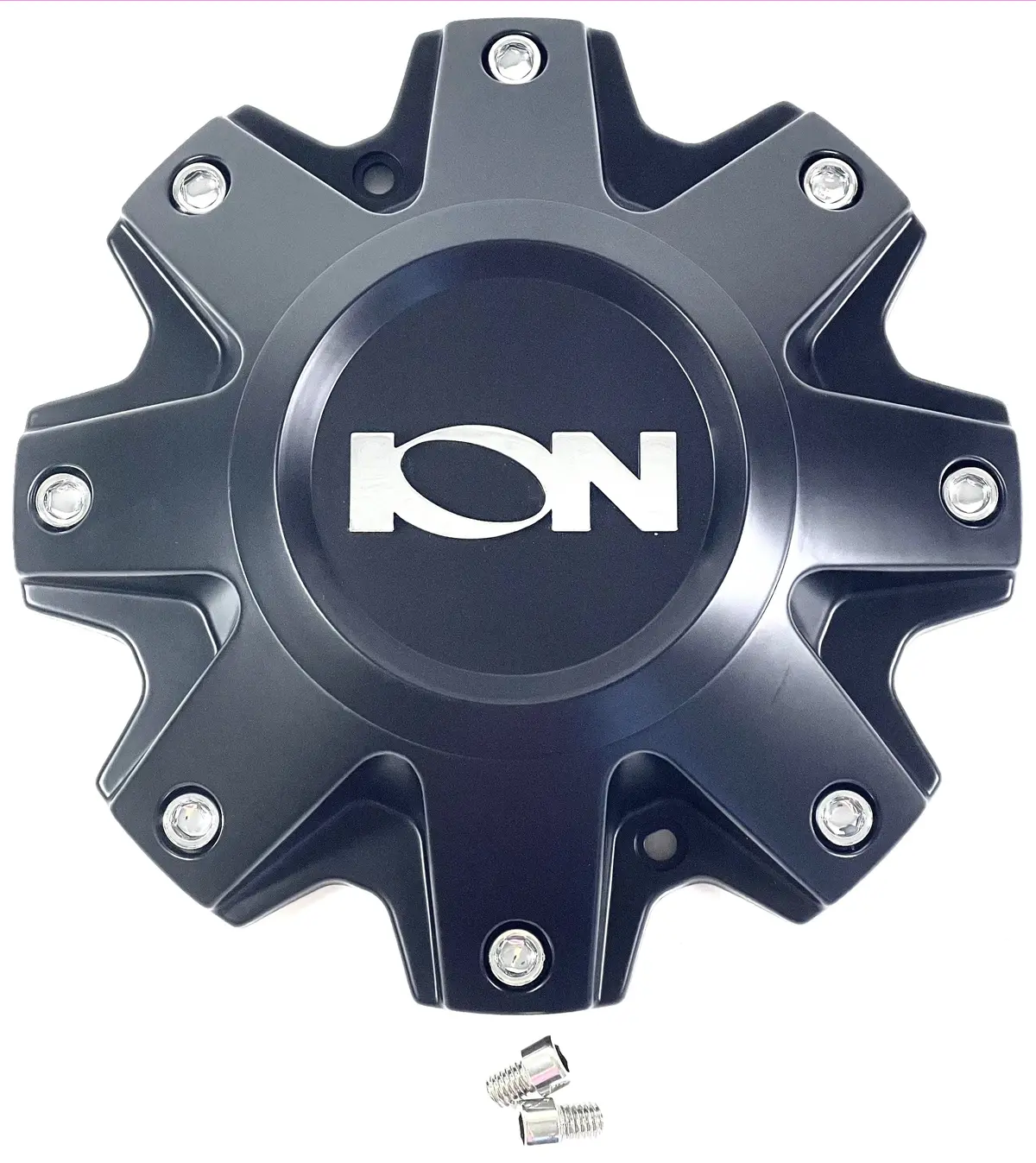 Ion Alloy 181 # C10181mb / C8189b01cap / 8189B01cb7 Satin Black Wheel Rim Center Cap (1 Cap) 1