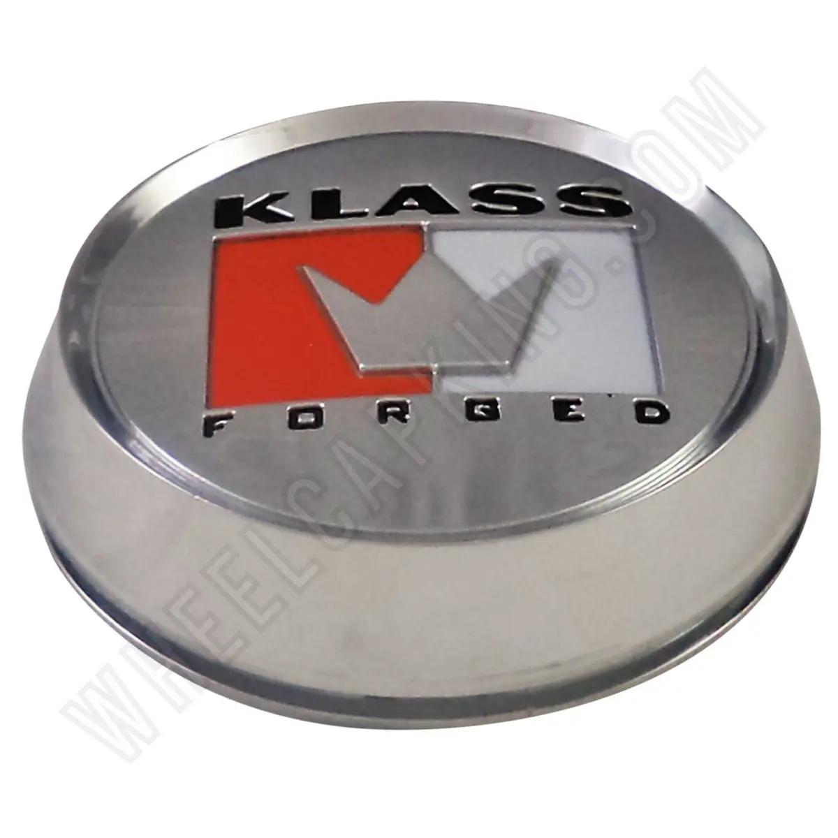 Klass Wheels Chrome Custom Wheel Center Caps # Mod-0-75/15-Sw (1 Cap) 1