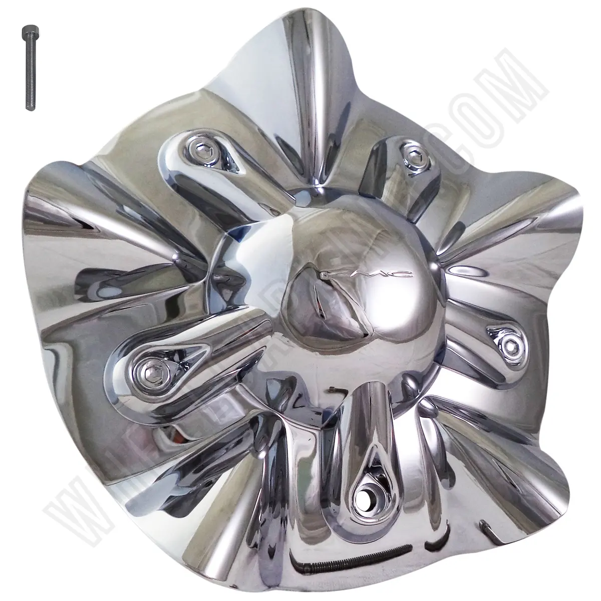 Kmc Wheels 255L190 / 1000820 Custom Wheel Center Cap Chrome (1 Cap) 1