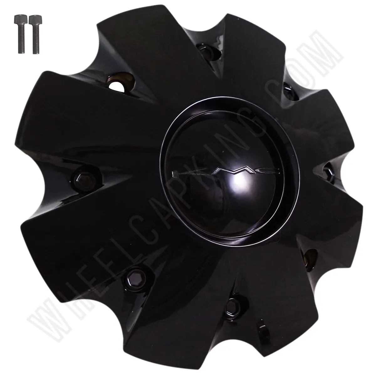 Kmc Wheels # 1405L188 / Hy0807-05 Gloss Black Custom Wheel Center Cap (4 Caps) 1