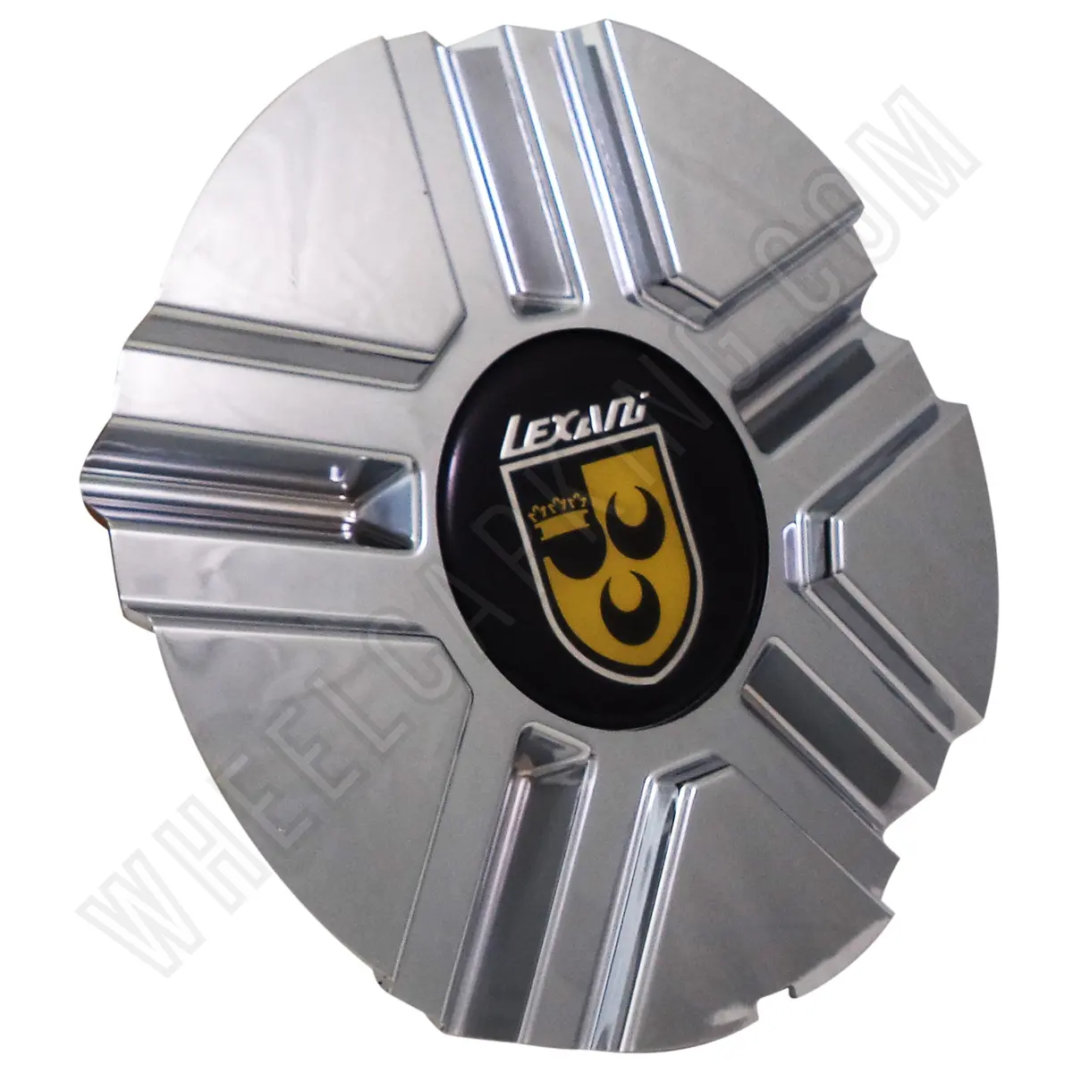 Lexani Wheels Chrome Custom Wheel Center Caps # C-4027 / Cap F-041 (1 Cap) 1