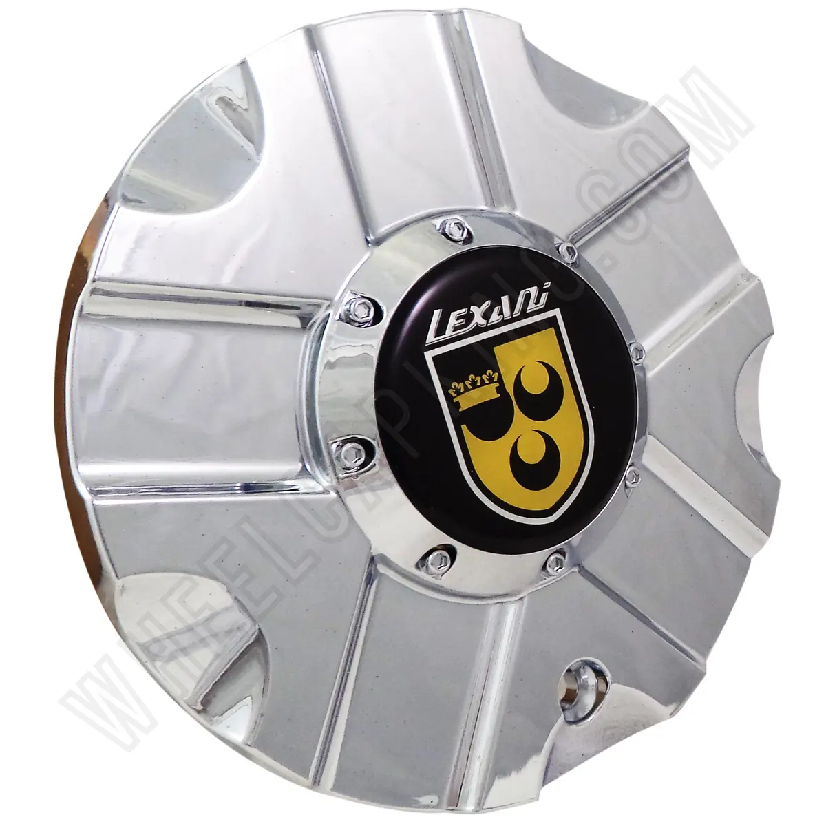 Lexani Wheels Chrome Custom Wheel Center Caps # C-405P / L-Cap-04 (1 Cap) 1